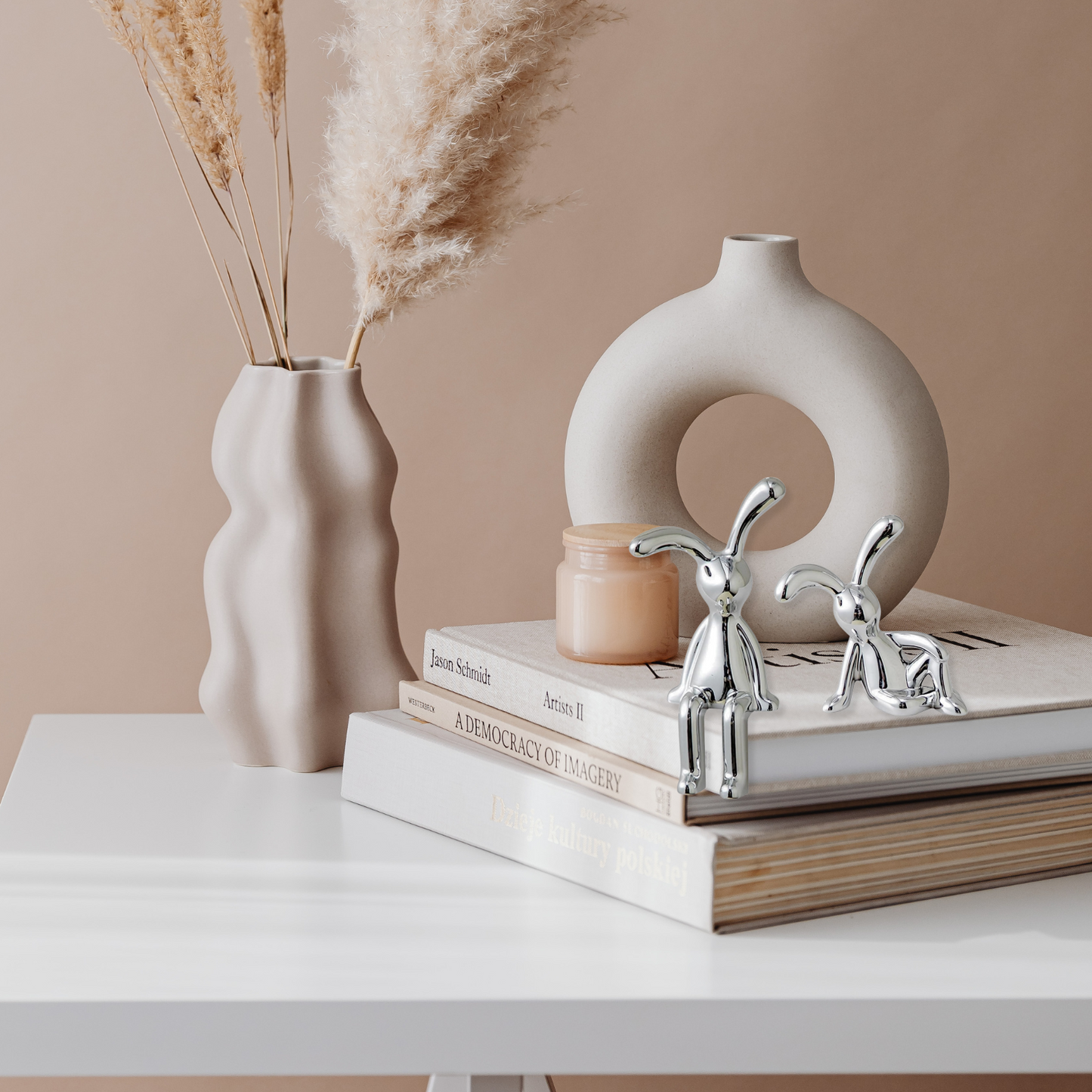 Mini Rabbit Figurine Set